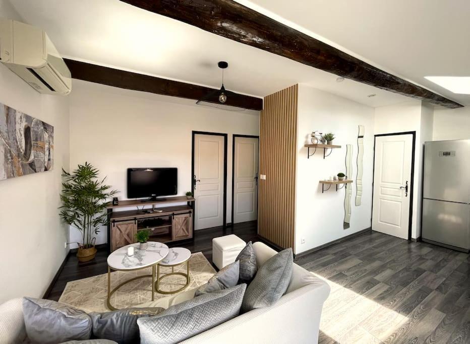 Charme Urbain Sous Les Toits-terrasse/clim/parking Apartment *